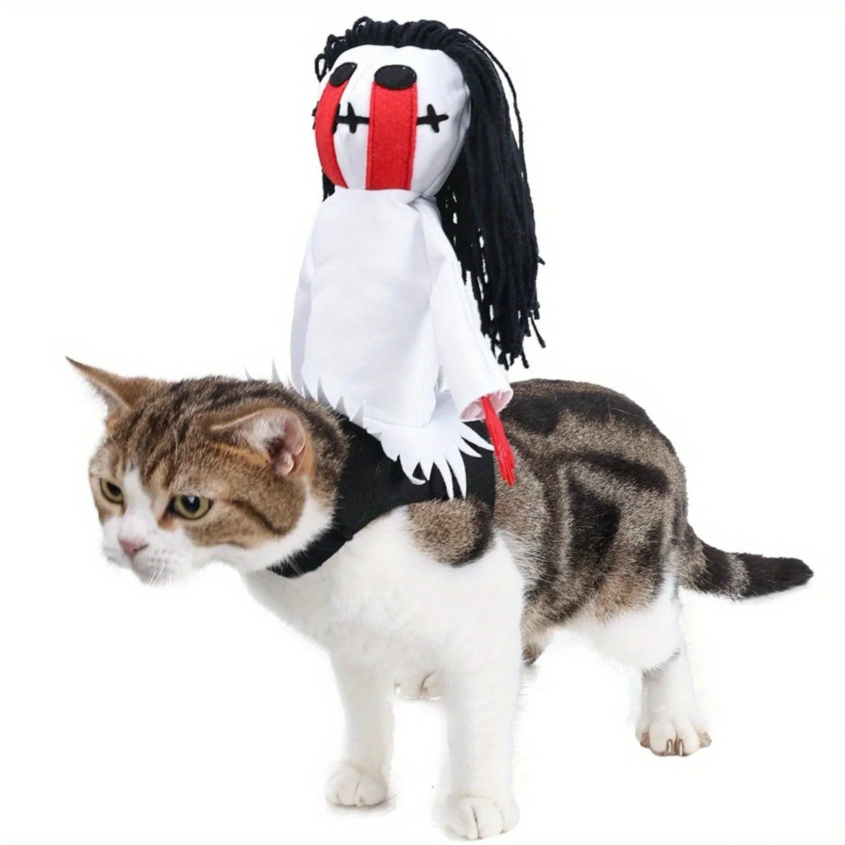 Pet Halloween Costume Funny Knight Sadako Dog Dog Clothes