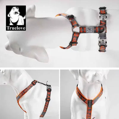 TRUELOVE Pet Harness Vest Chest Strap for Pet Dog Cat Outdoor Walking Running Climbing YH1802