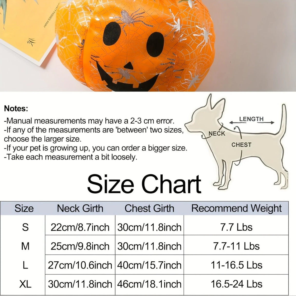 Halloween Pumpkin Dog Costume with Witch Hat - Fun Cosplay Outfit for Small to Medium Dogs and Cats, Includes Pumpkin Headgear, Perfect for Holiday Parties, Machine Washable Polyester, Festive Pet Wear|Halloween Clothing|Dura