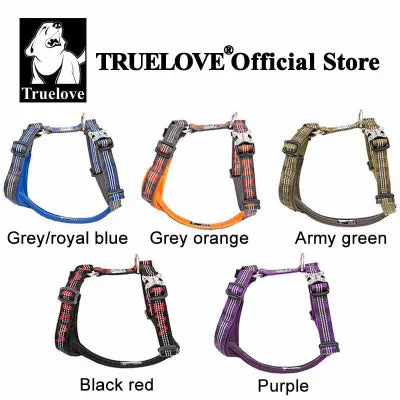 TRUELOVE Pet Harness Vest Chest Strap for Pet Dog Cat Outdoor Walking Running Climbing YH1802