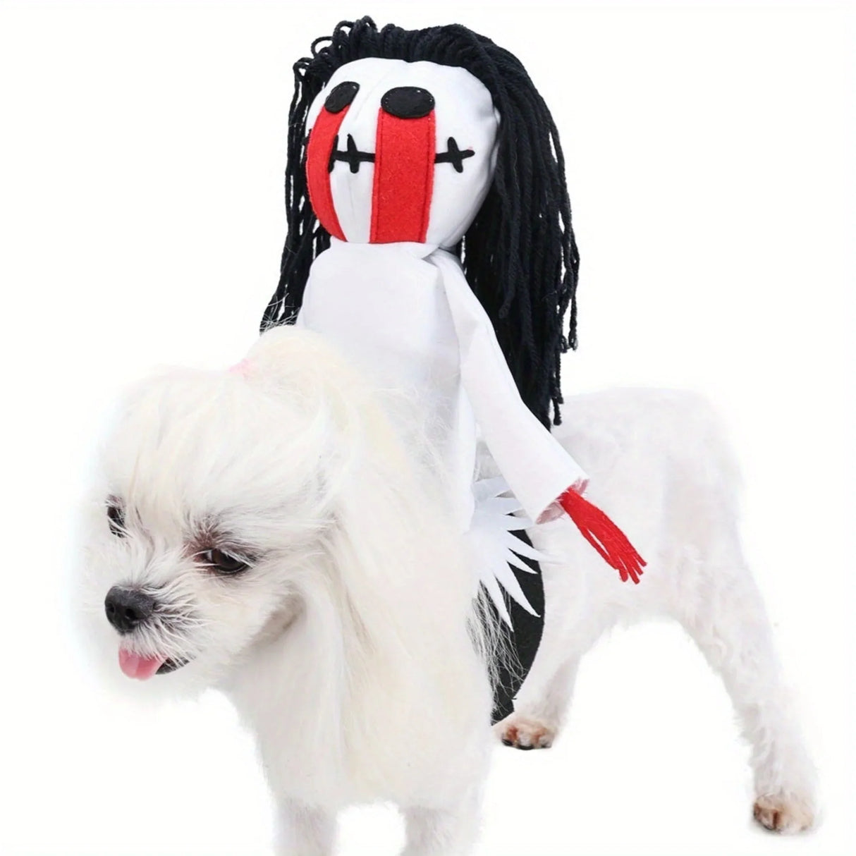 Pet Halloween Costume Funny Knight Sadako Dog Dog Clothes
