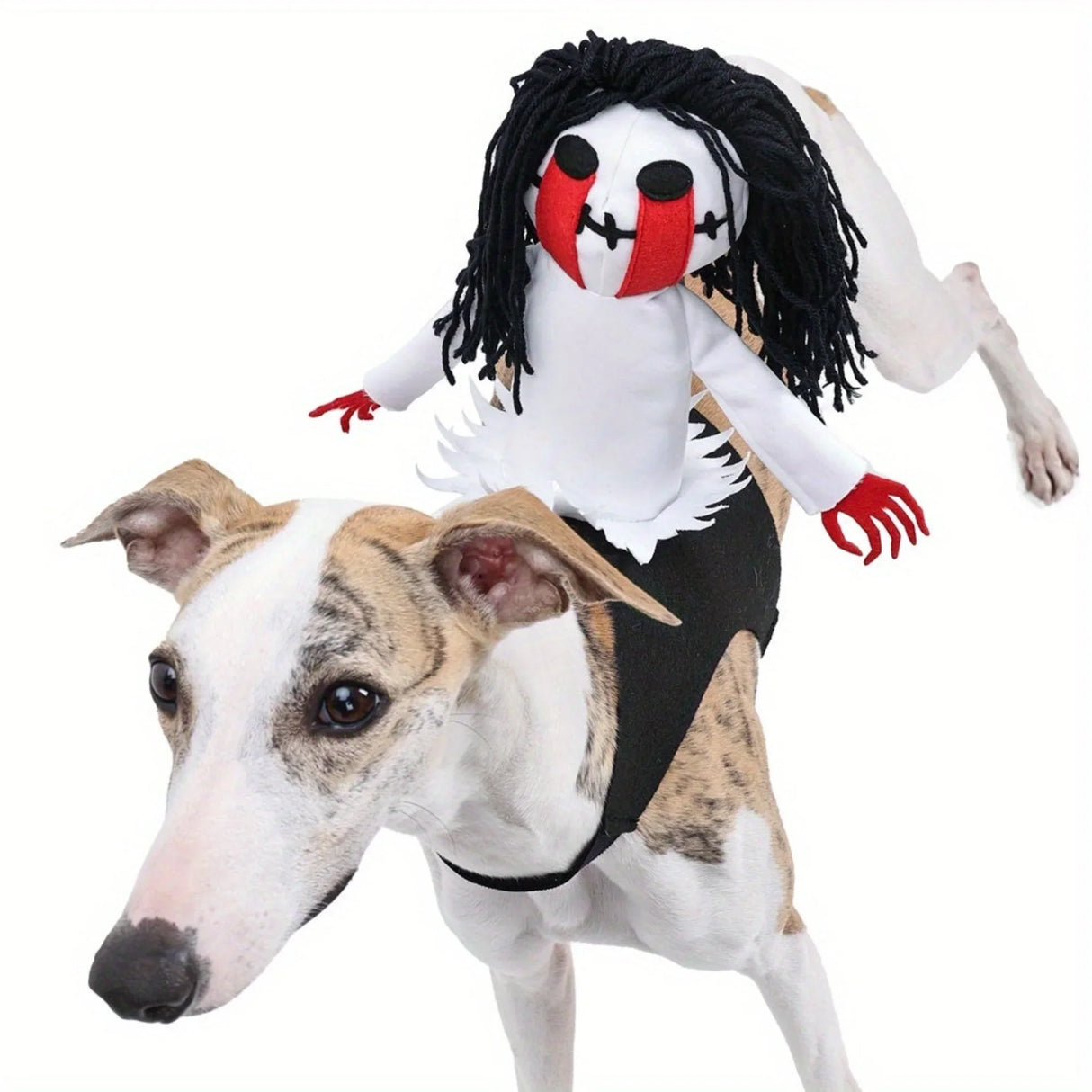 Pet Halloween Costume Funny Knight Sadako Dog Dog Clothes