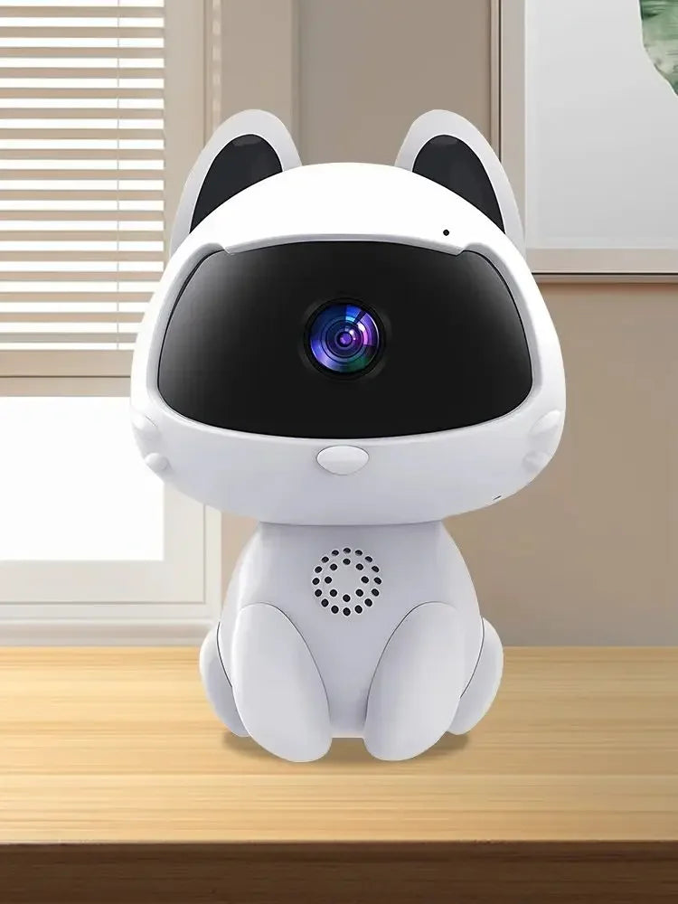 V380 HD Smart cat WiFi IP Camera Indoor Home Security Baby Monitor Automatic Tracking Video Two-way Audio Surveillance Camera