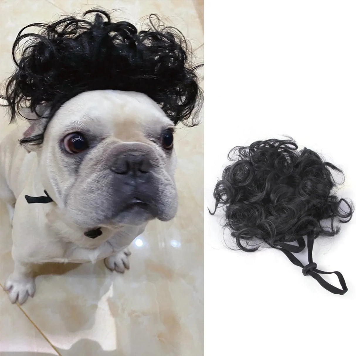 Pet Wigs Explosive Heads Clown Hair Accessories Cats Dogs Halloween Costumes Christmas Funny Pet Hair Accessories