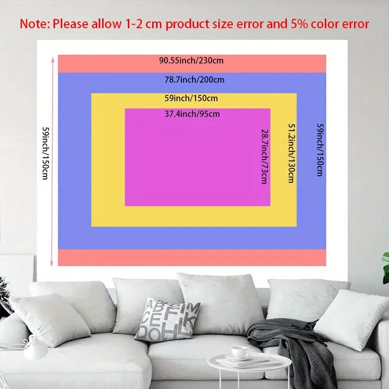 Bad Dog Pattern Tapestry Background Cloth Hanging Cloth Bedroom Bedside Decorative Wall Cloth Rental Dormitory Tapestry