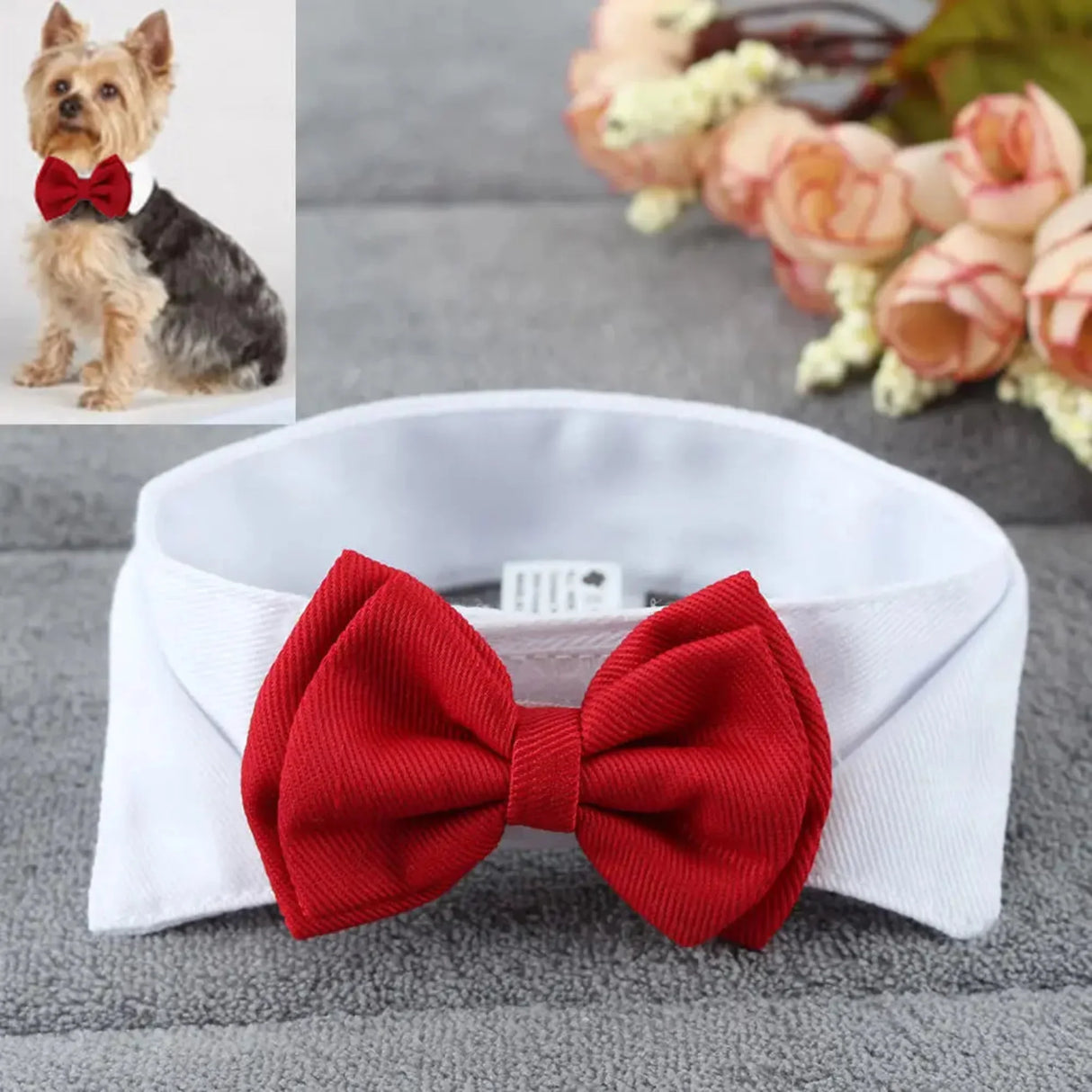 1PC Pets Puppy Dogs Cats Adjustable Bow Tie Collar Necktie Bowknot Bowtie Holiday Wedding Decoration Grooming Accessories