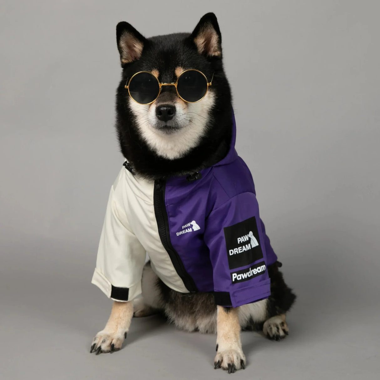 PawDream Dog Clothes Raincoat For Small Big Dogs Wind Coat Windbreaker French Bulldog Hoodie For Dogs Clothes Jacket Chihuahua