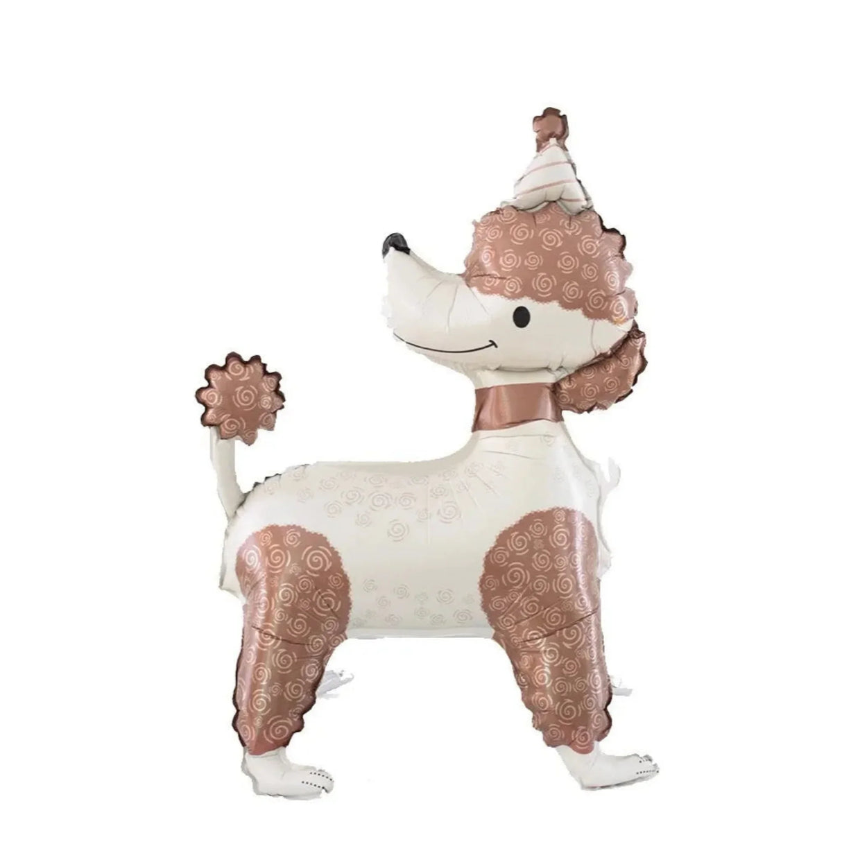 New Standing 3D Cartoon Dogs Claw Bulldog Shepherd Poodle Puppy Pet Theme Birthday Party Decoration Forest Animals Balloons 1PCS