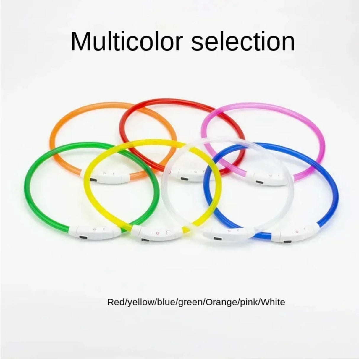 Led Dog Collar Luminous Usb Cat Dog Collar 3 Modes Led Light Glowing Loss Prevention LED Collar For Dogs Pet Dog Accessories