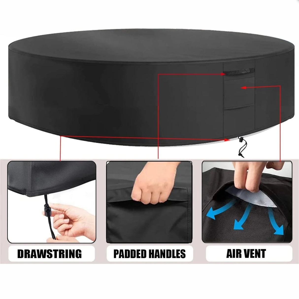 Dog Swimming Pool or Pool Cover Portable Plastic Pool Grooming Tub Bathing Scratch Resistance Pet Pools Bathtub for Large Dogs