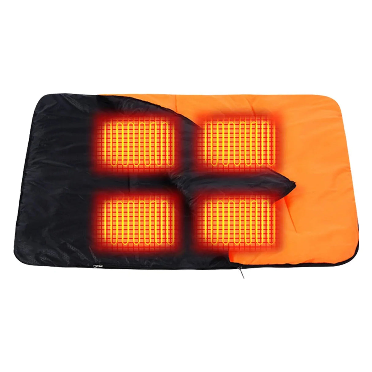 Electric Heated Pet Sleeping Bag Waterproof Heating Dog Sleeping Bag 3 Levels Heated Warming Cat Sleeping Bag for Indoor Outdoor