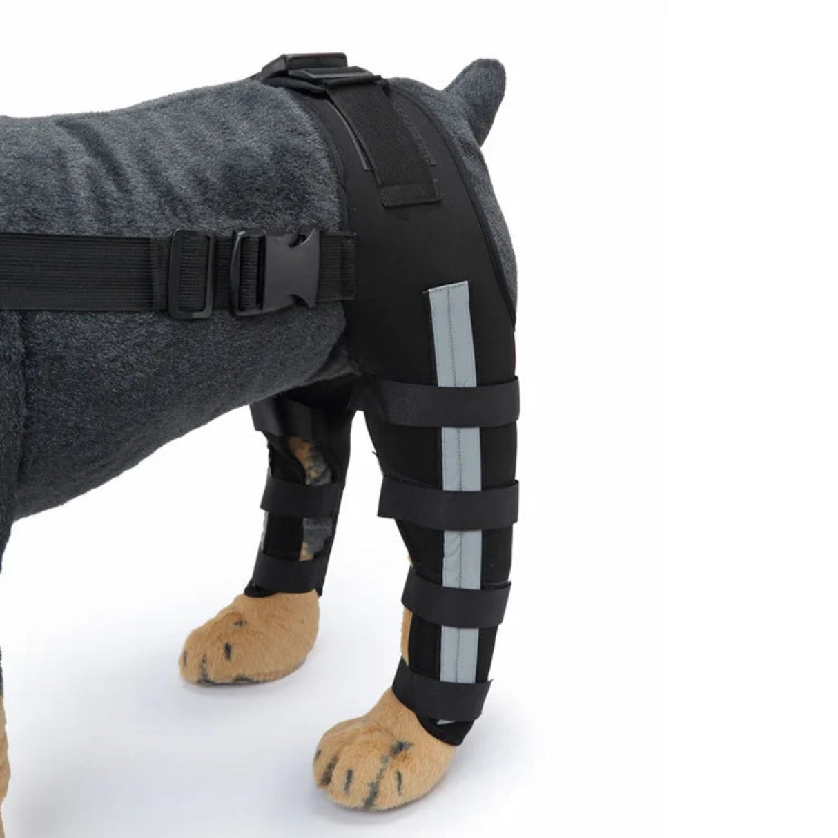 2Pcs Dog Knee Brace For Small Medium Dog Orthosis Pet Knee Pads Adjustable Hind Legs Wrap Injury Recover Protector Care Prevent