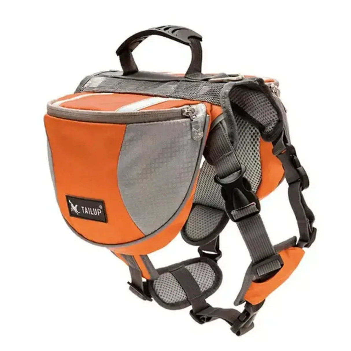 TAILUP Pet Outdoor Backpack Large Capacity Dog Adjustable Saddle Bag Luxury Dog Backpack Harness Carrier For Traveling Hiking