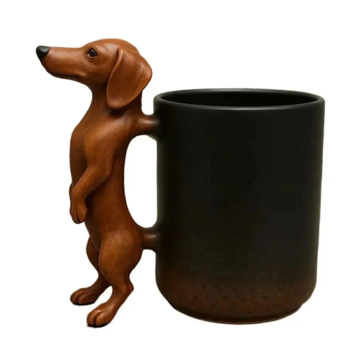 Cute Dog Handle Ceramic Mug Large Capacity Creative Dog Handle Coffee Cup Mug Gift Home Decoration