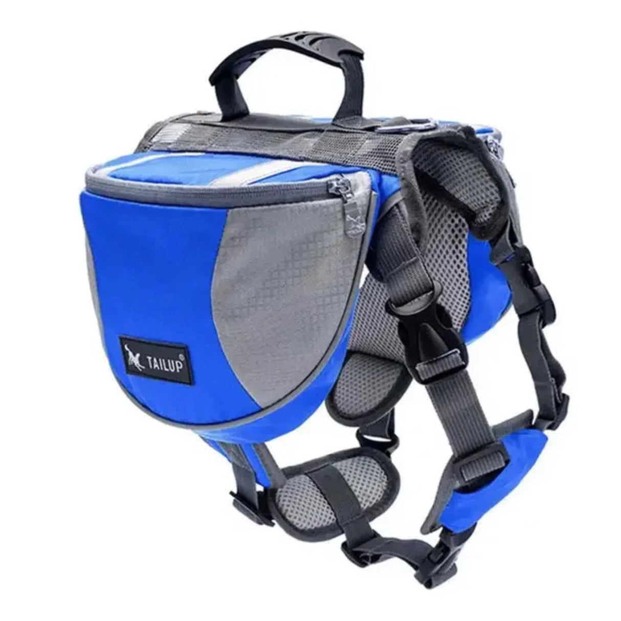 TAILUP Pet Outdoor Backpack Large Capacity Dog Adjustable Saddle Bag Luxury Dog Backpack Harness Carrier For Traveling Hiking