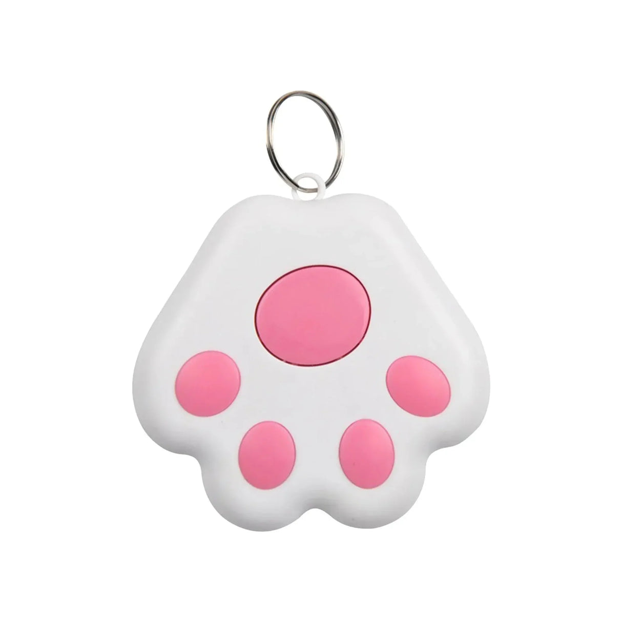 Cat Paw Shape Mini GPS Tracker Bluetooth 5.0 Anti-Lost Device Pet Kids Bag Wallet Tracking for IOS/ Android Smart Finder Locator