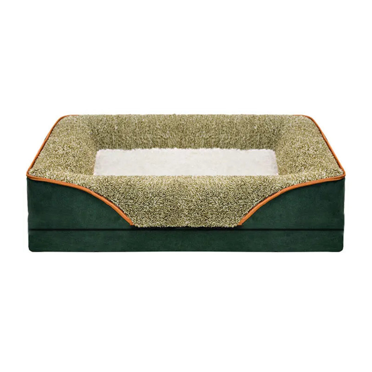 An oversized dog bed removable washable for all seasons, pet bed sofa, comfortable and soft cat sofa bed with raised edges,