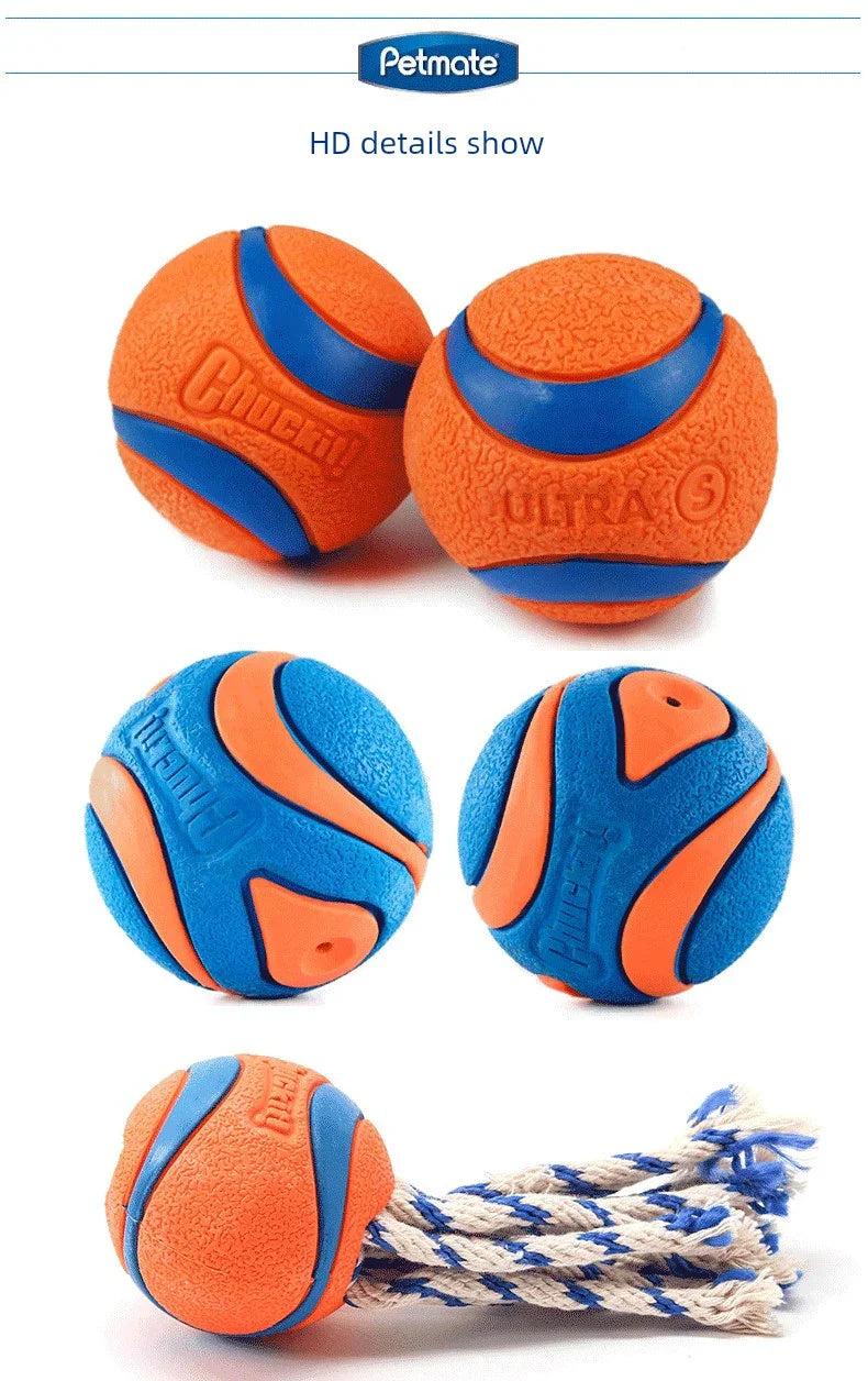 Petmate Interactive Voice Walking Dog Border Collie Rubber Ball