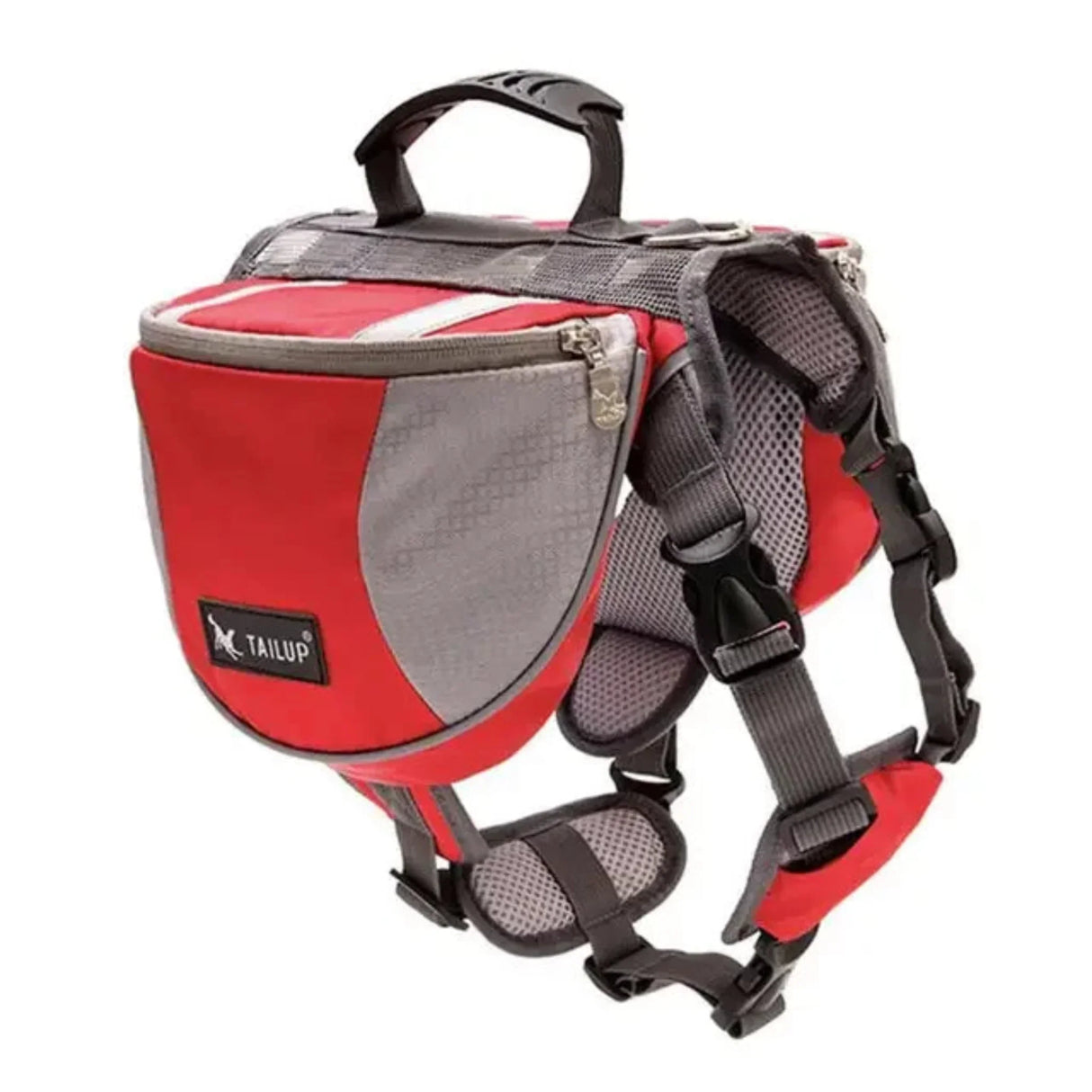 TAILUP Pet Outdoor Backpack Large Capacity Dog Adjustable Saddle Bag Luxury Dog Backpack Harness Carrier For Traveling Hiking