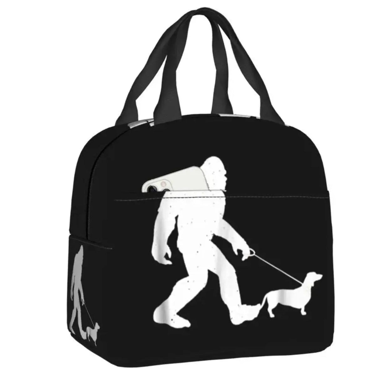 Kawaii Dachshund Dogs Insulated Lunch Tote Bag for Women Wiener Sausage Dog Portable Cooler Thermal Bento Box Work School Travel