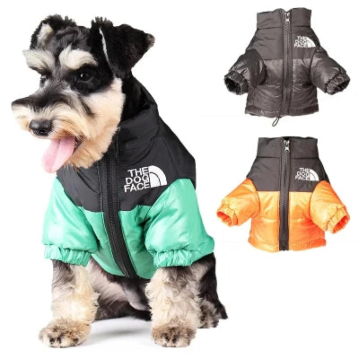 Ropa de invierno para perros grandes, chaqueta cálida y resistente al viento para cachorros de bulldog francés, abrigo reflectante para perros pequeños y medianos, trajes para mascotas chihuahua