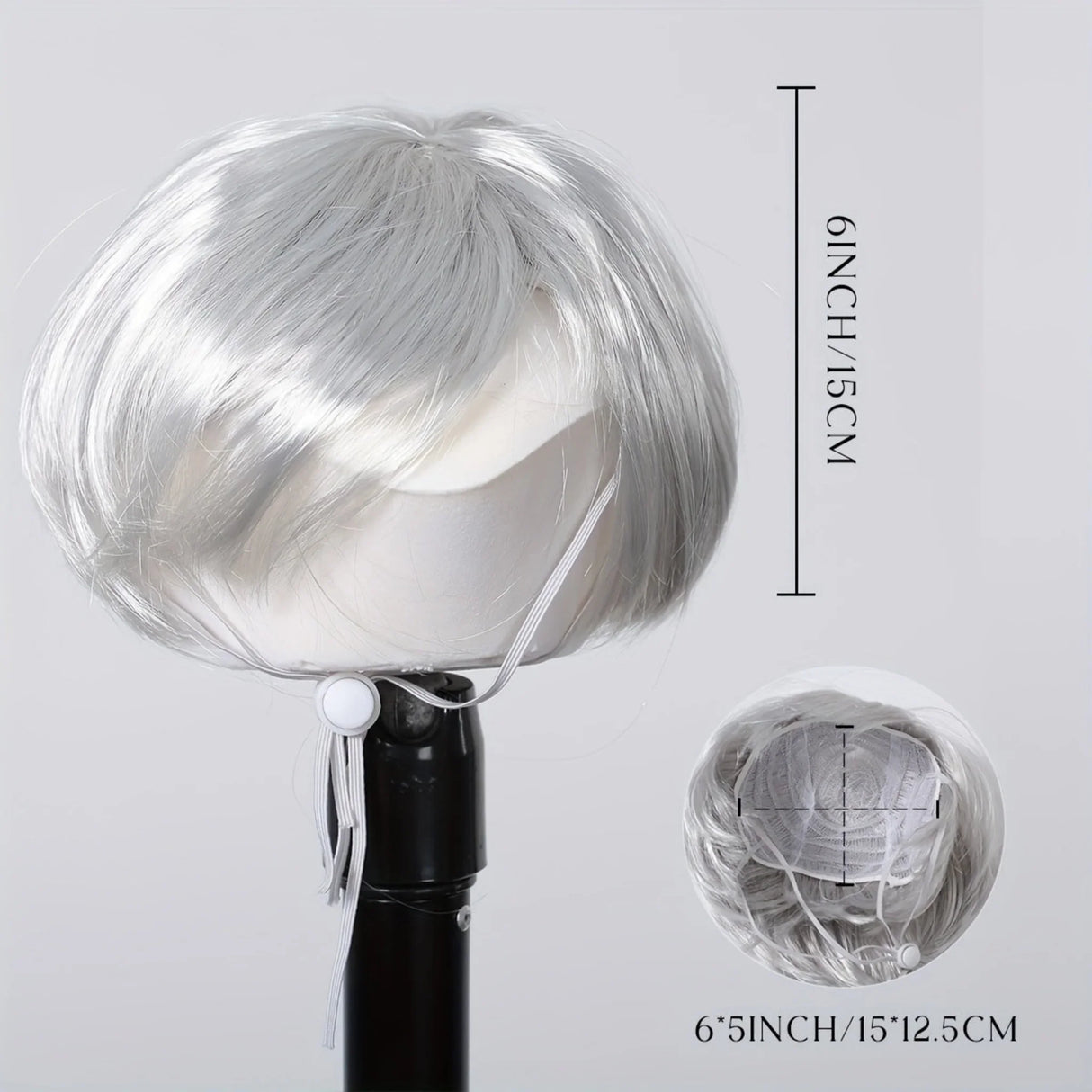 Funny Dog Cat Wig For Small Medium Large Dogs With Free Head Flower, Trimmable Pet Costume Cat Cosplay Decoration For Halloween, Christmas, Parties