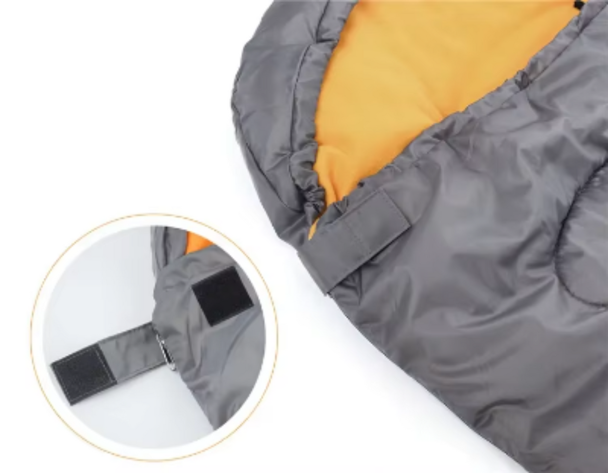 Saco de dormir para perros, impermeable, cálido, grande, portátil, con bolsa de almacenamiento, para interiores, exteriores, viajes, acampadas, senderismo, mochileros