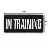 1PC Tactical Dog Series Patch K9 Morale Military Paw Pattern Sheepdog Service Dog Working In Training For Harness Vest Collar