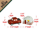 Salt and Pepper Shakers-Truck and Camper