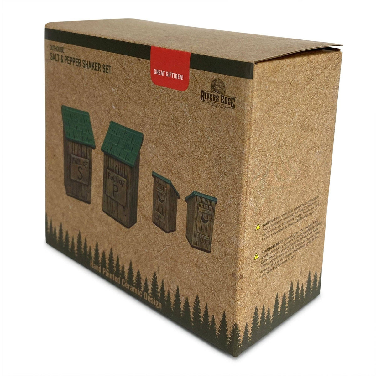 Salt and Pepper Shakers-Outhouse