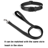 Secure & Adjustable  Dog Collar - High-Visibility Reflective Nylon, Perfect for Nighttime Safety, Comfort Fit with Quick Release