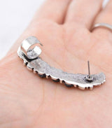 Western Multi Semi Stone Ear Cuff