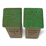 Salt and Pepper Shakers-Outhouse