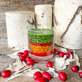 Wyoming Cutthroat Trout Pattern Candle