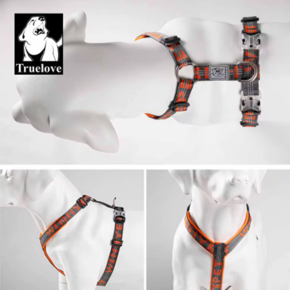 TRUELOVE Pet Harness Vest Chest Strap for Pet Dog Cat Outdoor Walking Running Climbing YH1802