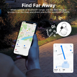 Mini rastreador GPS para sistema iOS de Apple Find My APP Air Tag Buscador de niños Rastreador de pérdida de bolsas de bicicleta para mascotas Airtag inteligente con Bluetooth