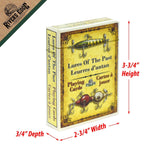 Playing Cards-Antique Lures