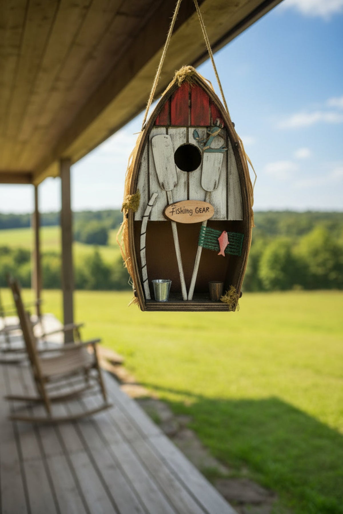 Row Boat Birdhouse