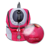 Mochila transportadora para mascotas, mochila frontal para perros pequeños y medianos, mochila de viaje para gatos, mochila transportadora transpirable para perros