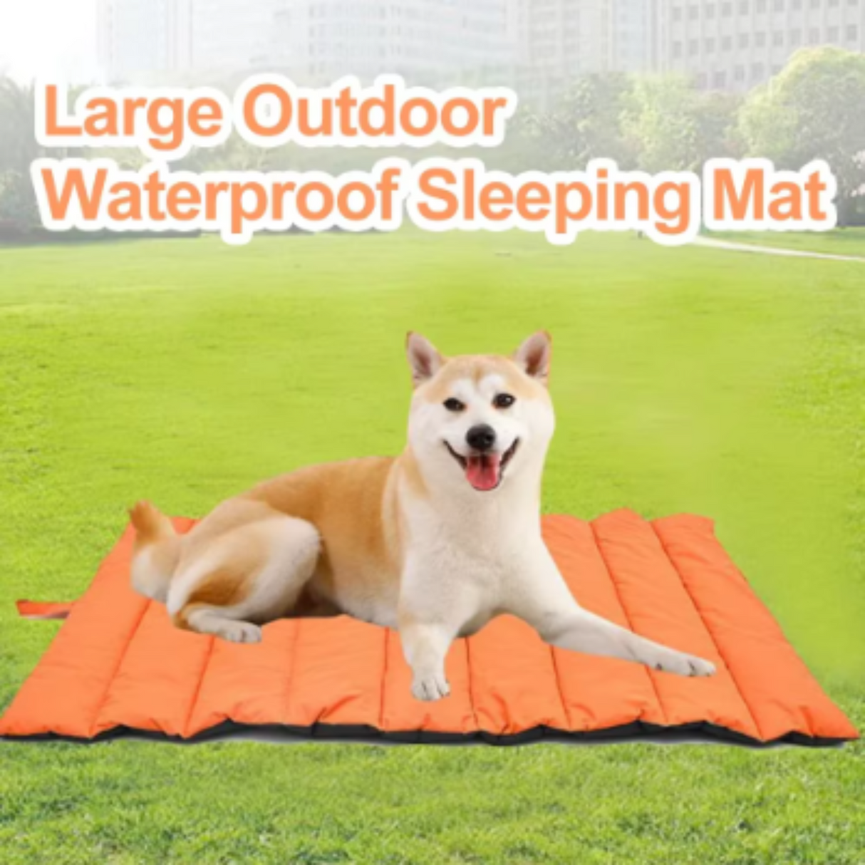 Portable Pet Mat Cat and Dog Mat Outdoor Waterproof Dog Beds for with Storage Carry Bag Cat Pad Washable Bed Mat Clean Pad Kit