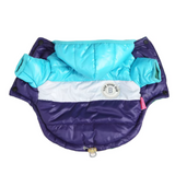 Ropa de invierno gruesa para cachorros, chaqueta de algodón brillante para perros, abrigo impermeable para mascotas, ropa para perros pequeños, ropa para chihuahuas y bulldog francés