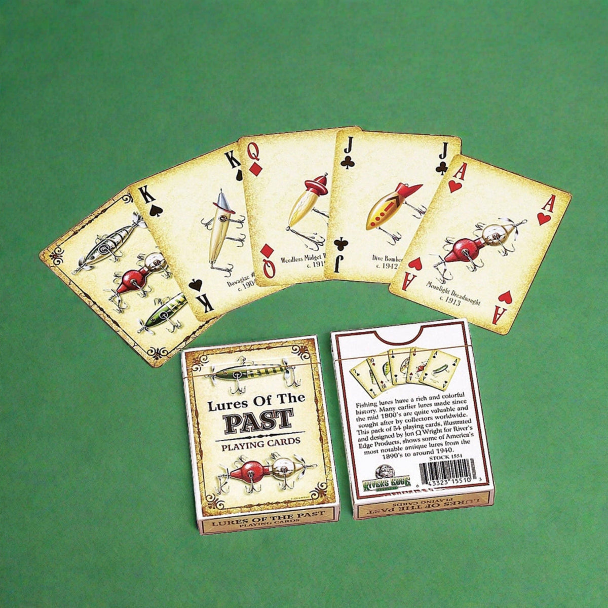 Playing Cards-Antique Lures