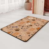 Non-slip Pet Mat for cat Color Pet Food Mat Pet Bowl Drinking Water Pad Dog Feeding Mat