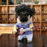 Pet Clothes Guitar Transformation Costume Funny Quirky Clothes New Halloween Dog Clothes Autumn Winter Style