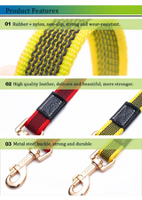 150cm Durable Dog Leash Pet Lead Non-Slip Rubber Pet Training Leash for Medium Large Dogs Outdoor Walking Dog Traction Rope