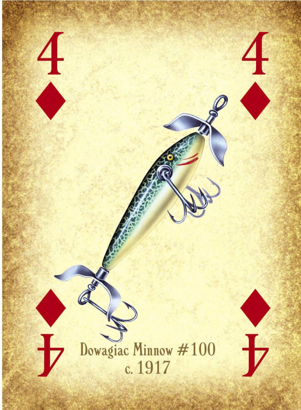 Playing Cards-Antique Lures