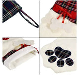 Christmas Stockings Christmas Decoration Gifts for Family, Santa, Holiday, Pet, Dog Paw Stockings