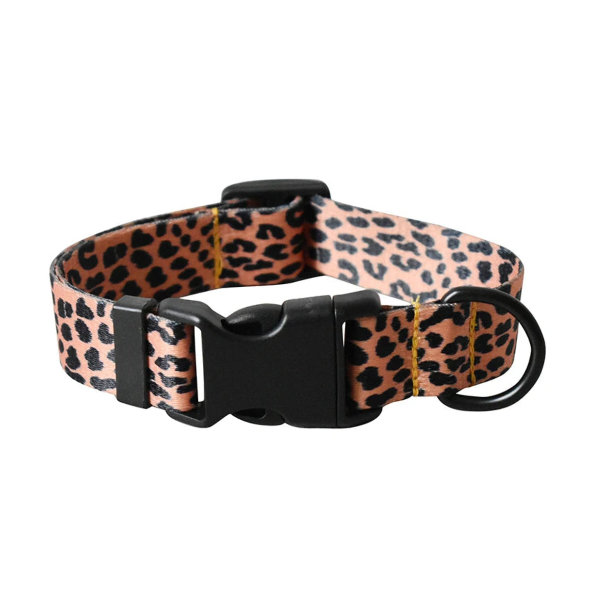 Collar de perro con estampado de nailon de 15 tipos de colores, collar ajustable para perros, productos para mascotas, placa de identificación grabada personalizada, suministros para mascotas 