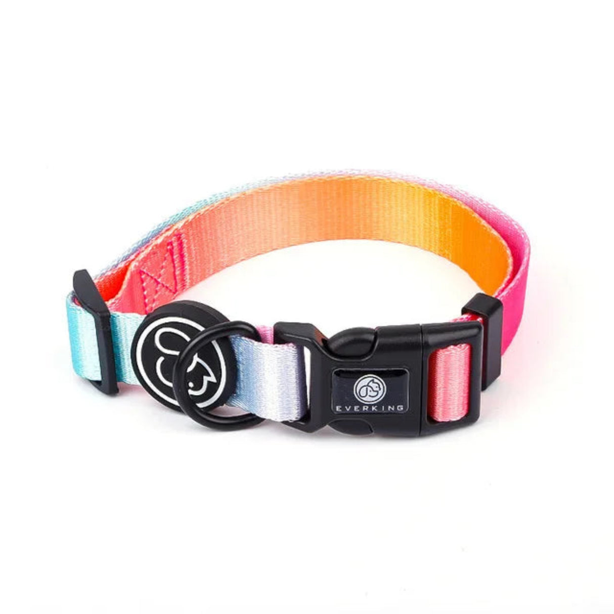 Fashion Gradient Color Dog Collar Leash Harness Pet Products Chain Small Dog Medium Large Fitting Spring Summer Autumn