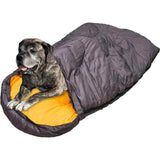 Benepaw Cozy Dog Sleeping Bag Waterproof Portable Travel Short Fleece Inner Pet Bed For Camping And Backpacking Easy To Clean